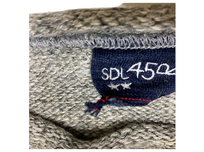 Autre Marque 45R SDL45R Linen Tweed Knit Marrone - vista 13