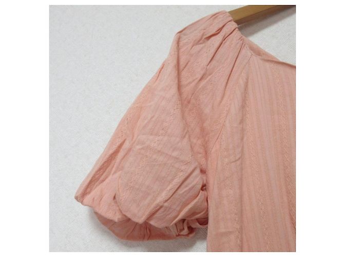 Autre Marque Vestido Largo Venus Swingle Back Ribbon Rosa - vista 5