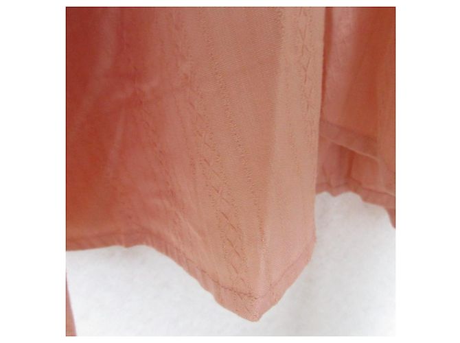 Autre Marque Vestido Largo Venus Swingle Back Ribbon Rosa - vista 7