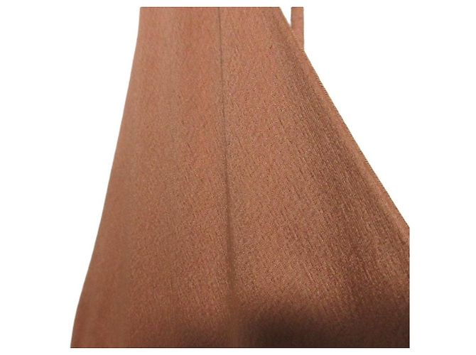 Autre Marque LE PHIL Light Satin Dress Kleid Braun - Ansicht 3
