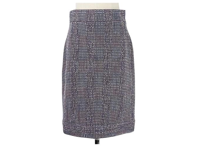 Conjunto de Tweed Chanel Púrpura - vista 12