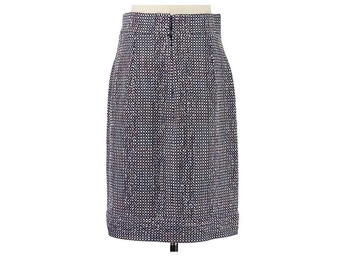 Conjunto de Tweed Chanel Púrpura - vista 15