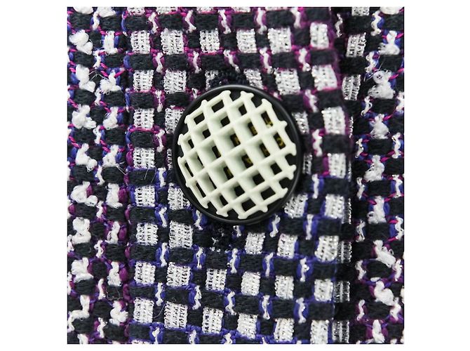Conjunto de Tweed Chanel Púrpura - vista 6