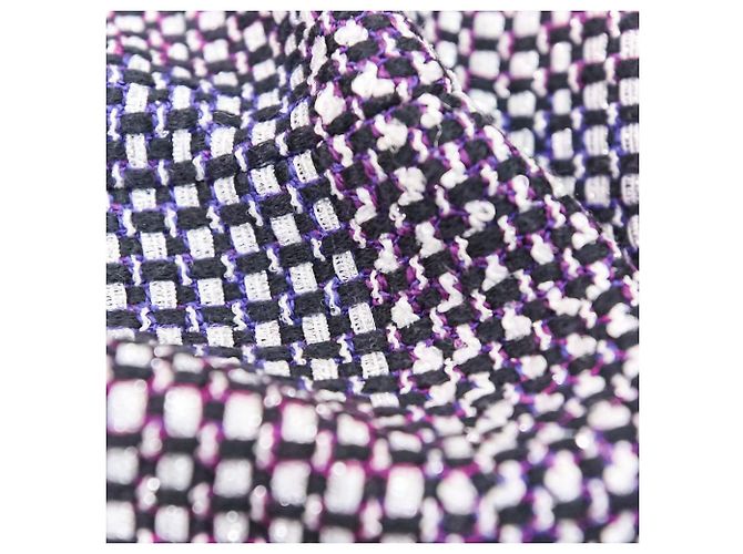 Conjunto de Tweed Chanel Púrpura - vista 7