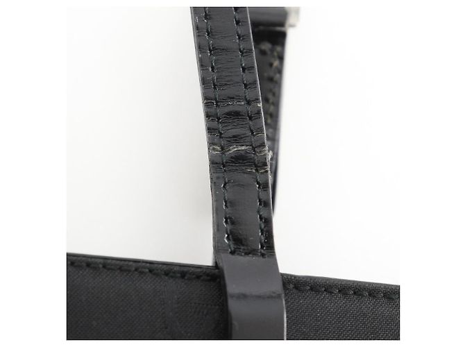 Borsa Tote Gucci GG Canvas Nero - vista 11