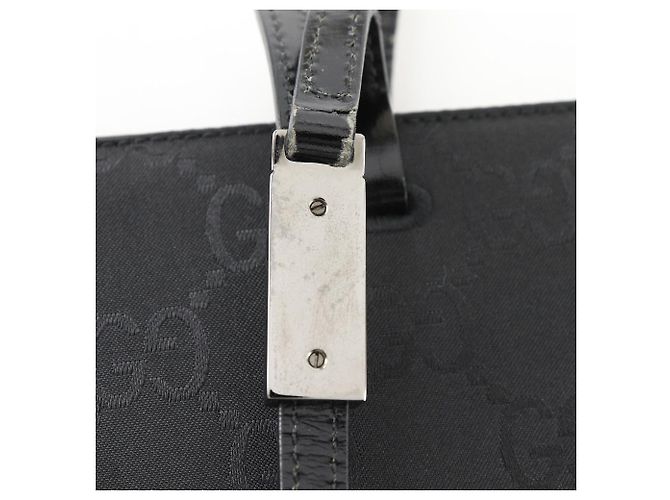 Borsa Tote Gucci GG Canvas Nero - vista 15