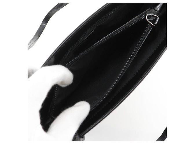 Borsa Tote Gucci GG Canvas Nero - vista 6