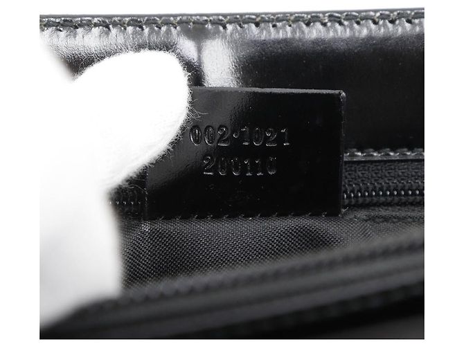 Borsa Tote Gucci GG Canvas Nero - vista 7
