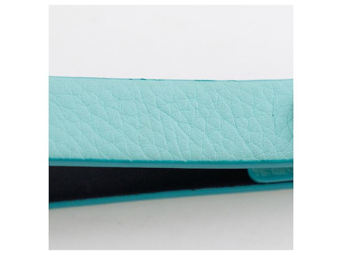 Tiffany & Co Portachiavi in metallo e pelle Tiffany Blu - vista 5