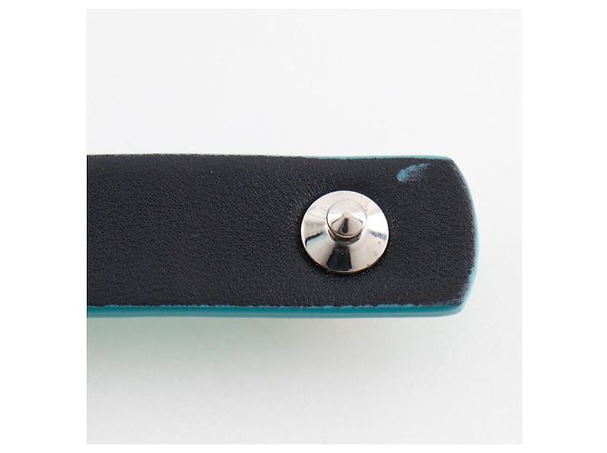 Tiffany & Co Portachiavi in metallo e pelle Tiffany Blu - vista 9