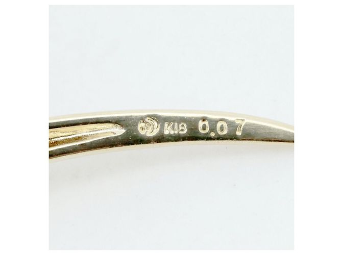 Spilla Tasaki Perla Diamante Au750 D'oro - vista 4