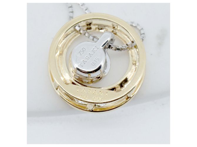 Collana Tasaki Au750 D'oro - vista 5