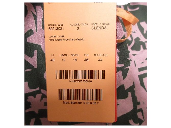 Autre Marque MAX&Co. Abito camicia lungo a maniche lunghe GLENDA Rosa Verde Cachi - vista 12