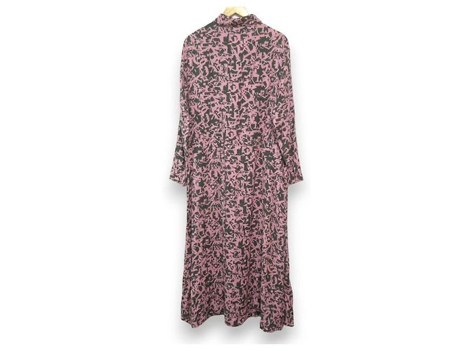 Autre Marque MAX&Co. Abito camicia lungo a maniche lunghe GLENDA Rosa Verde Cachi - vista 2