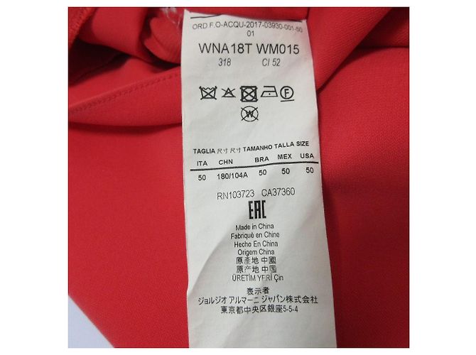 Emporio Armani Kleid Pink Rot - Ansicht 8