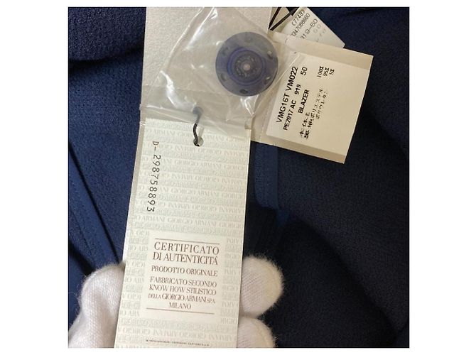Armani Collezioni Conjunto sin cuello Azul Azul marino - vista 11
