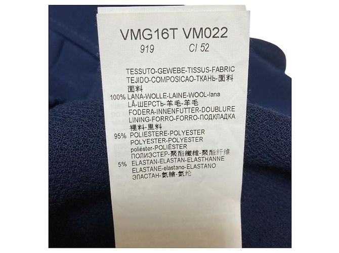 Armani Collezioni Conjunto sin cuello Azul Azul marino - vista 13