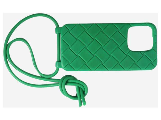 Bottega Veneta Custodia Parakeet per iPhone 16 Pro Verde - vista 5
