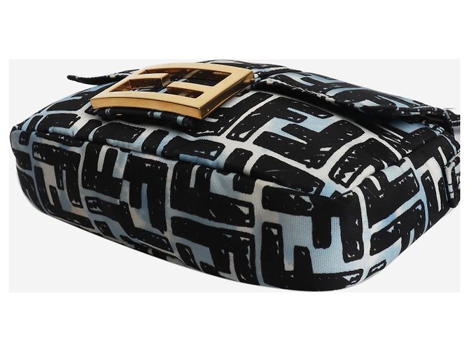 Fendi Mini Baguette-Tasche mehrfarbig Mehrfarben - Ansicht 3