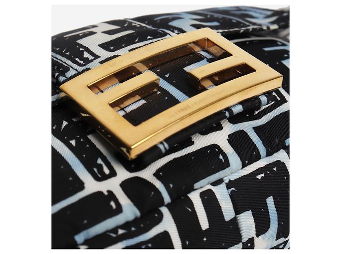 Fendi Mini Baguette-Tasche mehrfarbig Mehrfarben - Ansicht 4