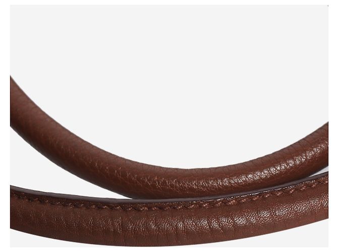 Prada Borsa con manico superiore in Vitello Daino marrone - vista 11
