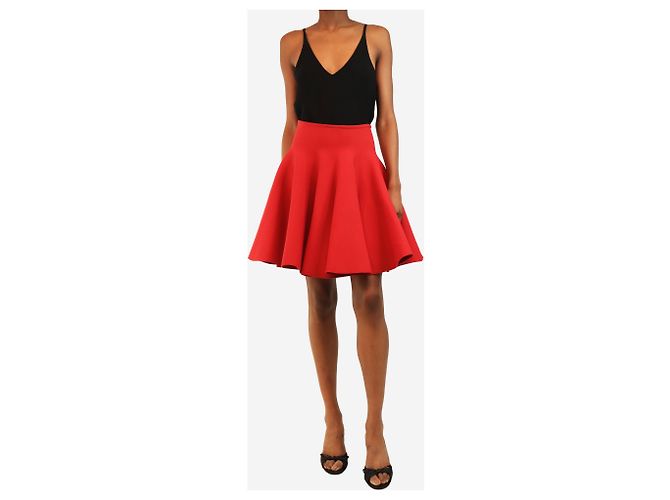 Alaïa Falda skater roja - size UK 10 - vista 2