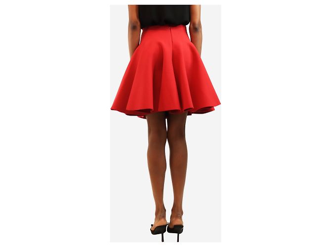 Alaïa Falda skater roja - size UK 10 - vista 3