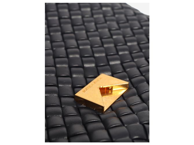 Bottega Veneta Borsa a tracolla Liberta in pelle Navy Nero - vista 7