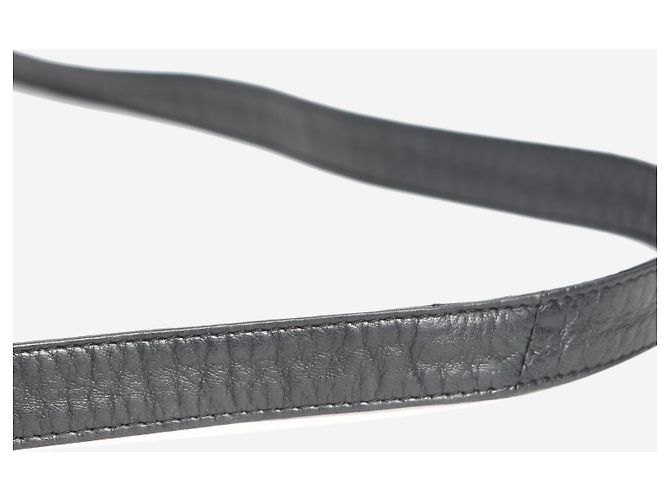 Bottega Veneta Borsa a tracolla con patta Intrecciato nera Nero - vista 6