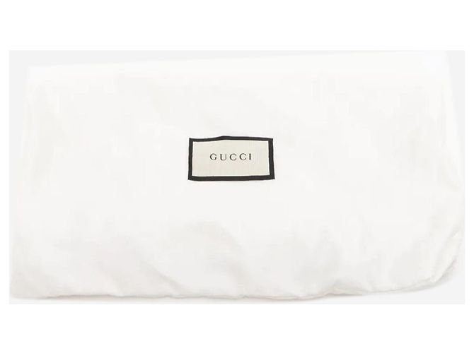 Gucci Mini borsa a tracolla rotonda GG Ophidia marrone con catena - vista 12
