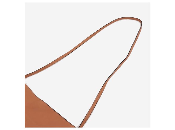 Loewe Borsa a tracolla Flamenco in pelle Tan Marrone - vista 11