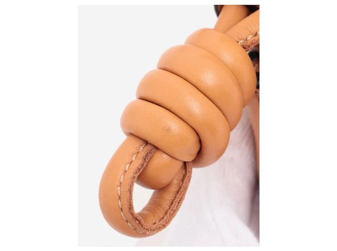 Loewe Borsa a tracolla Flamenco in pelle Tan Marrone - vista 5