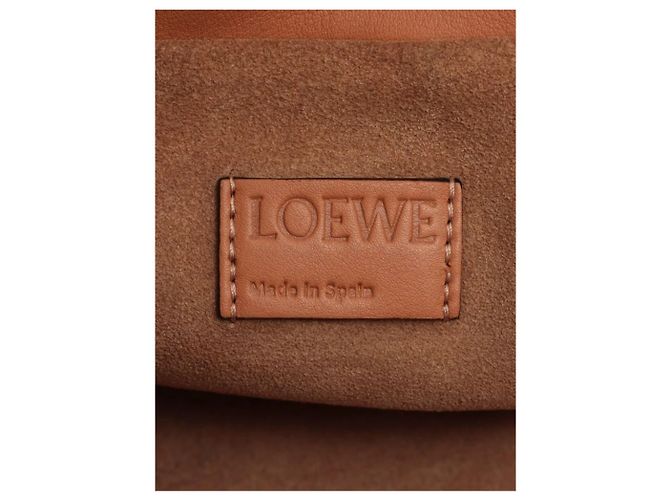 Loewe Borsa a tracolla Flamenco in pelle Tan Marrone - vista 9