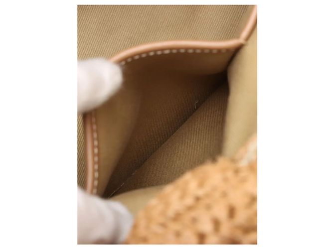 Prada Canapa Raffia Tote Bag Neutral - Ansicht 10