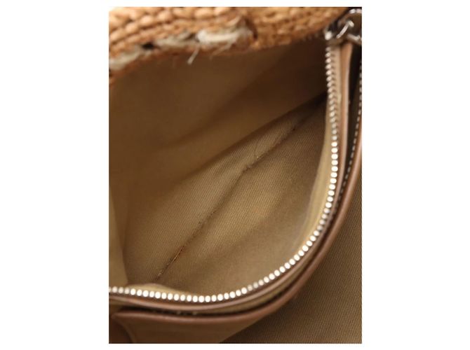 Prada Canapa Raffia Tote Bag Neutral - Ansicht 11