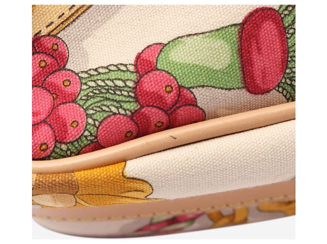 Loewe Schultertasche aus multicoloured Canvas Mehrfarben - Ansicht 6