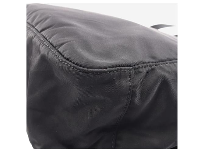 Prada Borsa a tracolla in nylon nero - vista 6