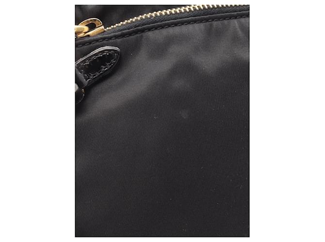 Prada Borsa a tracolla in nylon nero - vista 7