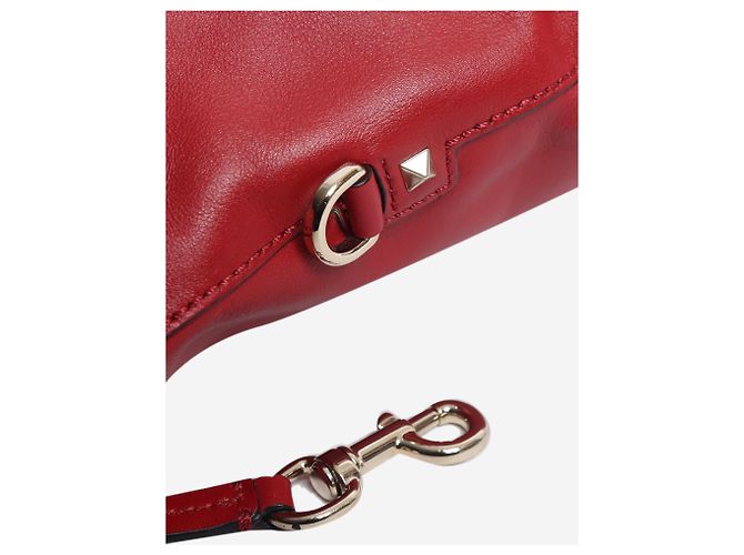Valentino Sac cabas en cuir Red Rockstud Rouge - vue 7