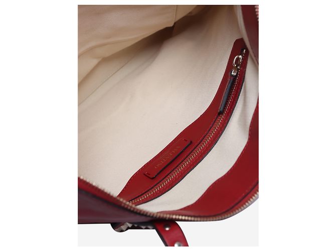 Valentino Sac cabas en cuir Red Rockstud Rouge - vue 8