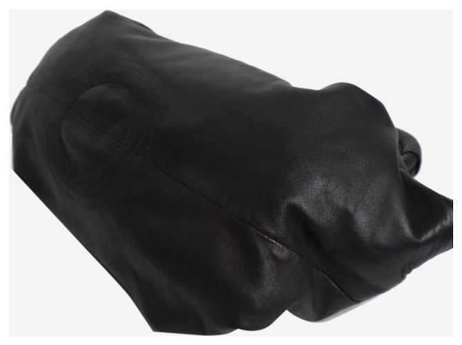 Loewe Borsa a tracolla in pelle nappa Aire nera Nero - vista 4