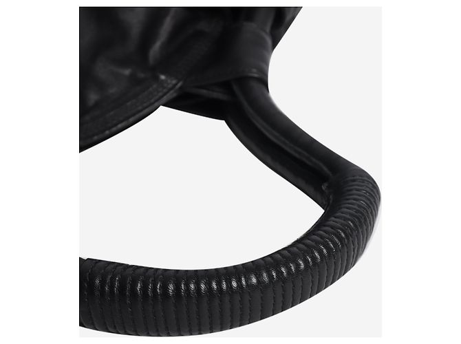 Loewe Borsa a tracolla in pelle nappa Aire nera Nero - vista 5