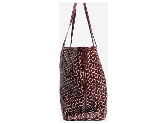 Moynat Tote PM Burgundy M Bordò - vista 2