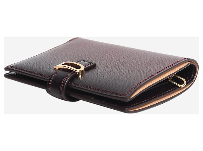 Delvaux Cartera compacta Léonce degradado burdeos - vista 2