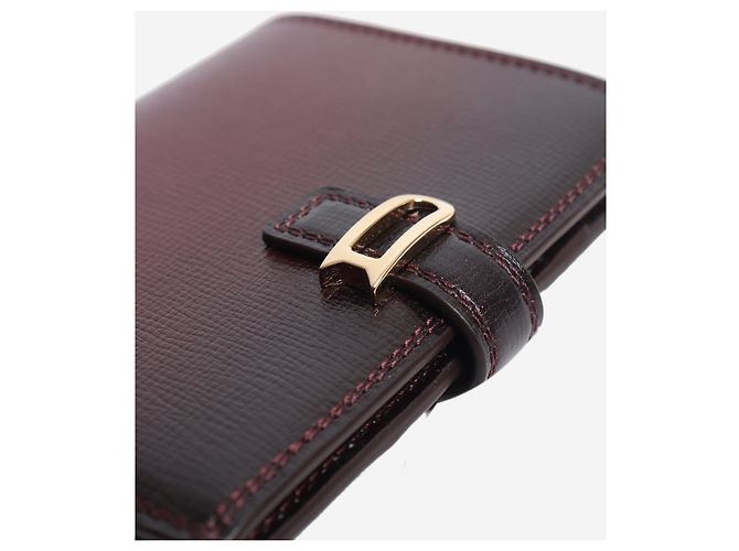 Delvaux Cartera compacta Léonce degradado burdeos - vista 4