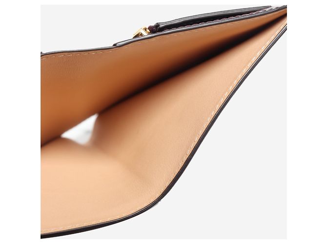 Delvaux Cartera compacta Léonce degradado burdeos - vista 8