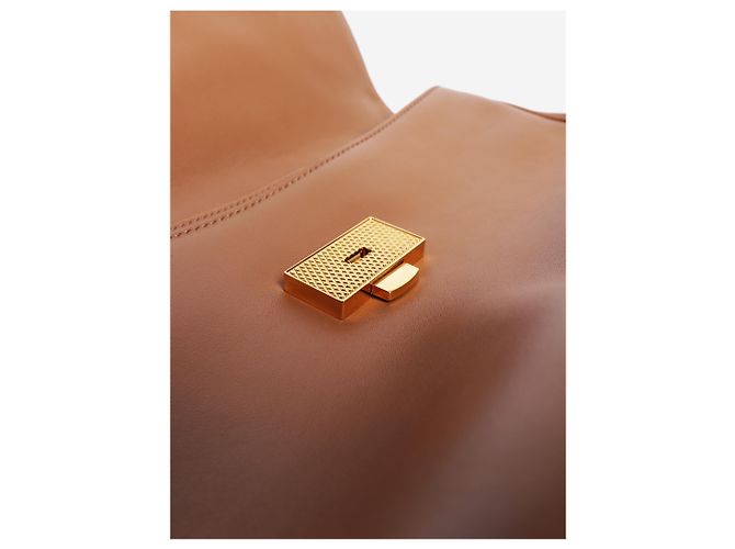 Dolce & Gabbana Borsa a tracolla in pelle My Sicily marrone - vista 8