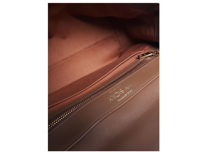 Dolce & Gabbana Borsa a tracolla in pelle My Sicily marrone - vista 9