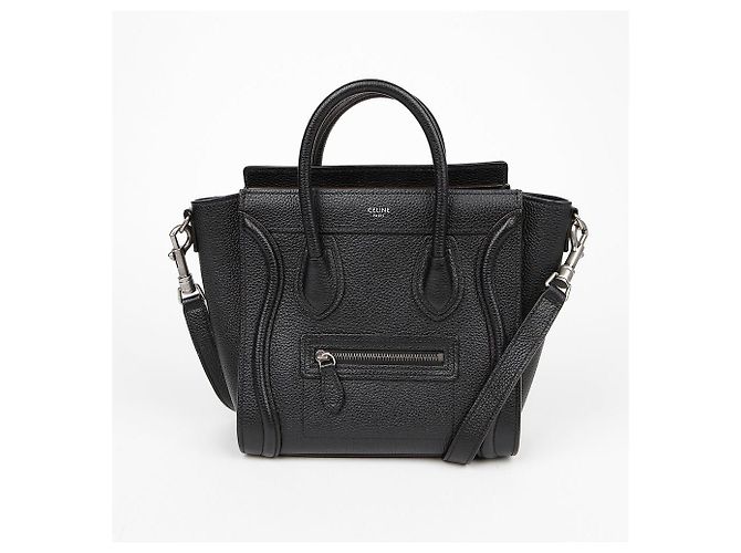Céline Borsa a Spalla Nano Tote Nero - vista 2