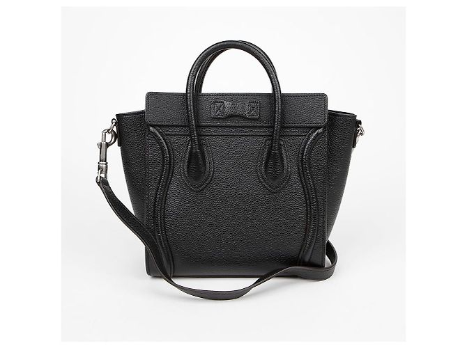 Céline Borsa a Spalla Nano Tote Nero - vista 4